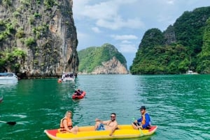 Phuket: Passeio de lancha pela ilha de James Bond com canoagem