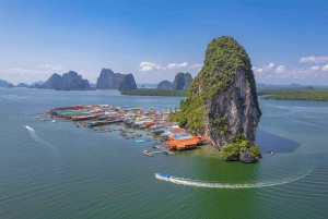 Phuket: Excursão à Ilha James Bond em catamarã de alta velocidade premium