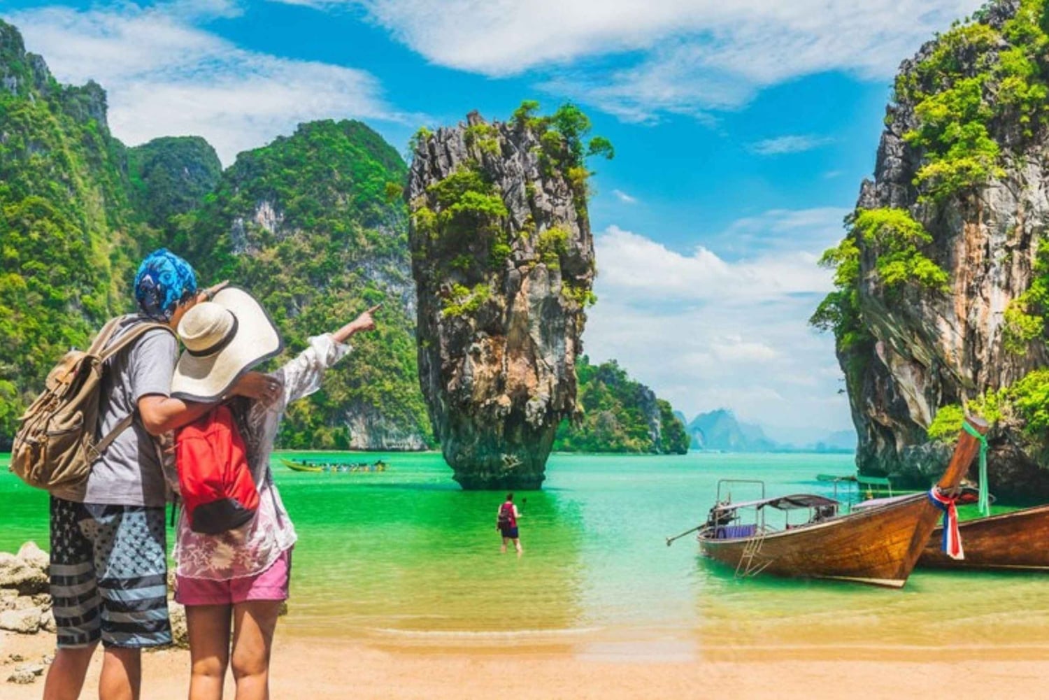 푸켓: 제임스 본드 아일랜드 투어 & 바다 카누와 점심 식사