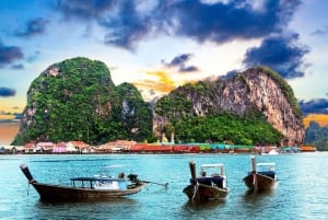 푸켓: 제임스 본드 아일랜드 투어 & 바다 카누와 점심 식사