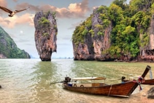 푸켓: 제임스 본드 아일랜드 투어 & 바다 카누와 점심 식사