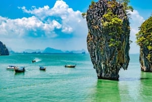 푸켓: 제임스 본드 아일랜드 투어 & 바다 카누와 점심 식사