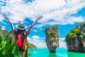 푸켓: 제임스 본드 아일랜드 투어 & 바다 카누와 점심 식사