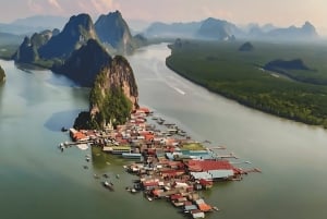 푸켓: 제임스 본드 아일랜드 투어 & 바다 카누와 점심 식사