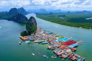 Phuket : L'île de James Bonds avec déjeuner et canoë pour les grottes marines