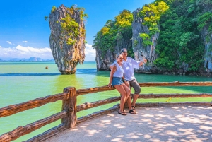 Phuket: Ilha de James Bonds com almoço e canoa de caverna marinha