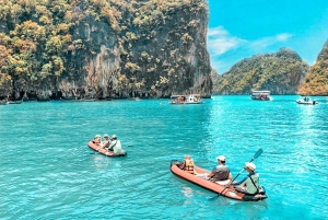 Phuket: Ilha de James Bonds com almoço e canoa de caverna marinha
