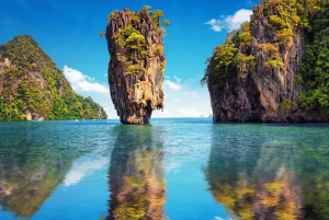 Phuket: Ilha de James Bonds com almoço e canoa de caverna marinha