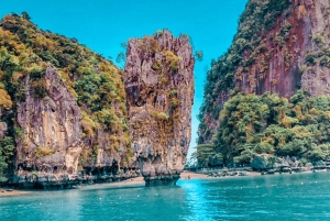 Phuket: Ilha de James Bonds com almoço e canoa de caverna marinha