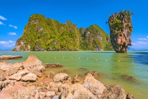 Phuket: Ilha de James Bonds com almoço e canoa de caverna marinha