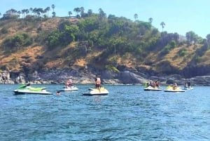 Phuket : excursion en jet ski à Patong Beach avec 9 points d'enregistrement