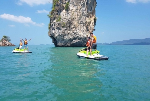 Phuket: Tour in moto d'acqua su 6 o 7 isole con pranzo e trasferimento