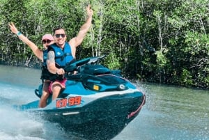 Phuket: Jet Ski Tour to 9 Islands with Lunch & Transfers