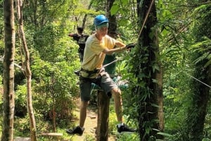 Phuket: Jungle Xtrem Adventures and Zipline Park (Viidakko-Xtrem-seikkailu- ja Zipline-puisto)