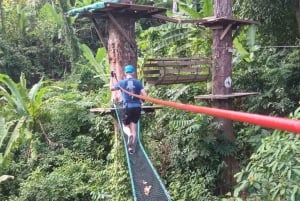 Phuket: Jungle Xtrem Adventures og Zipline Park