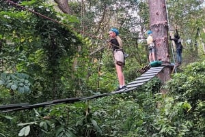 Phuket: Jungle Xtrem Adventures i Zipline Park