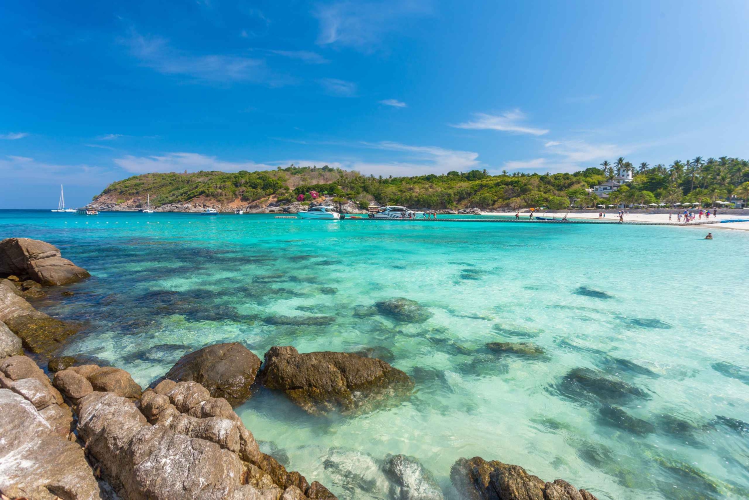 Phuket Kahung Beach (Koh Hey) & Racha Island med speedbåd