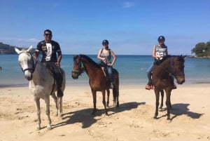 Phuket Actividad de equitación en la playa de Kamala