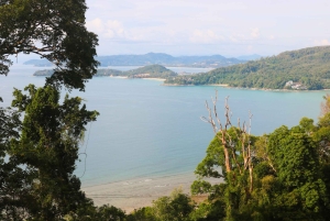 Phuket: Tirolesa Kamala SkyRush e aventura de quadriciclo