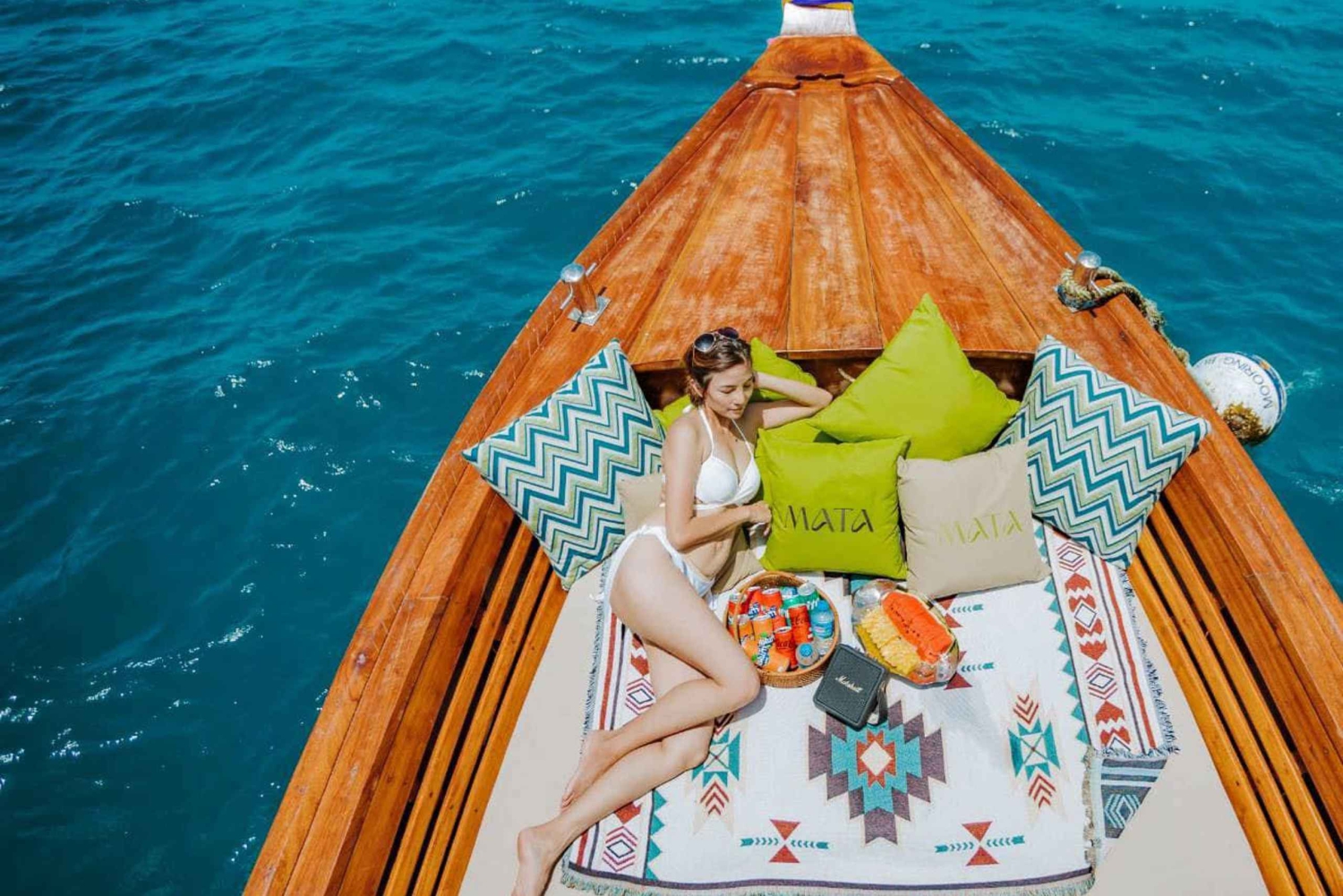 PHUKET : Khain saaren ylellinen pitkänpyrstöinen veneretki luksusluokan veneellä