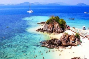 Phuket: Wyspy Khai: całodniowa wycieczka prywatną łodzią motorową