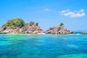 Phuket: Heldagstur med privat hurtigbåttur til Khai-øyene