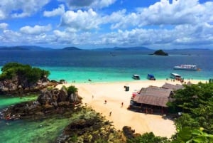 Phuket: Khai-Inseln Ganztägige private Schnellboot-Charter-Tour