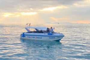 プーケット：カイ諸島 1 日プライベート スピードボート チャーター ツアー