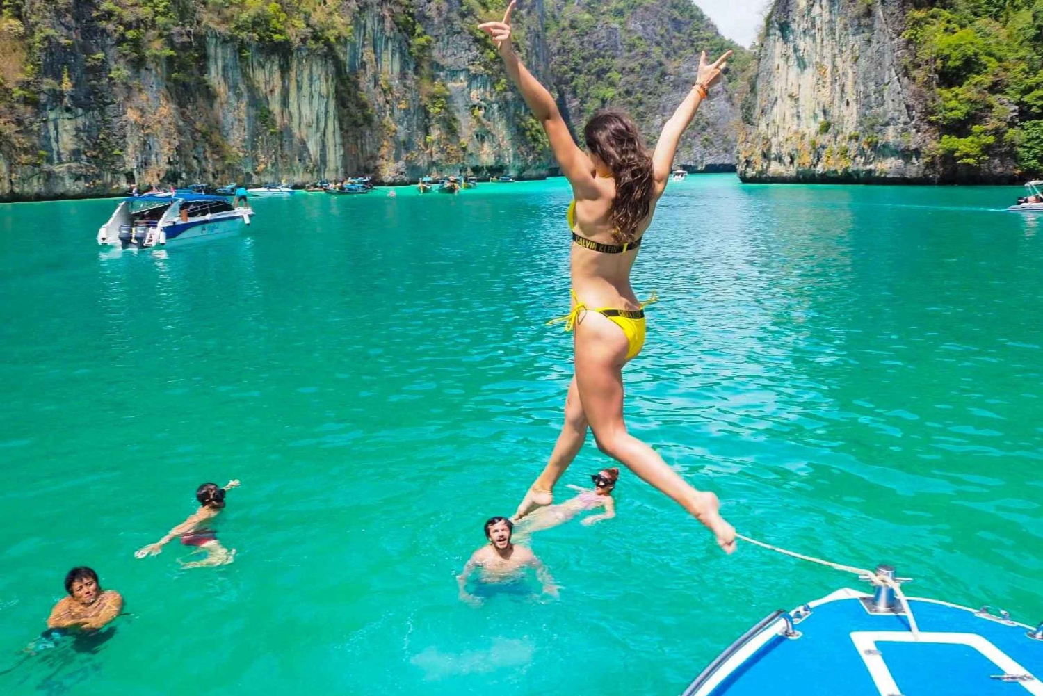 Phuket: Khai Islands Full-Day Trip by Speed Boat Charter