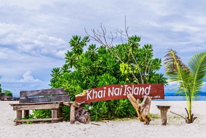 Phuket: Halvdagsomvisning på Khai-øyene med snorkling