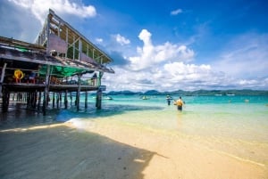 Phuket : Aventure d'une demi-journée en bateau à grande vitesse dans les îles Khai