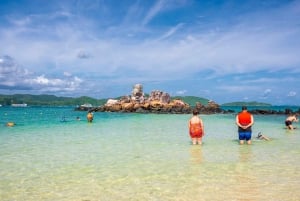 Phuket : Aventure d'une demi-journée en bateau à grande vitesse dans les îles Khai