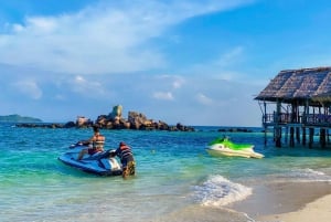 Phuket : Aventure d'une demi-journée en bateau à grande vitesse dans les îles Khai