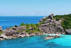 Phuket: Similan Inseln Bootsfahrt mit 3 Mahlzeiten und Transfer