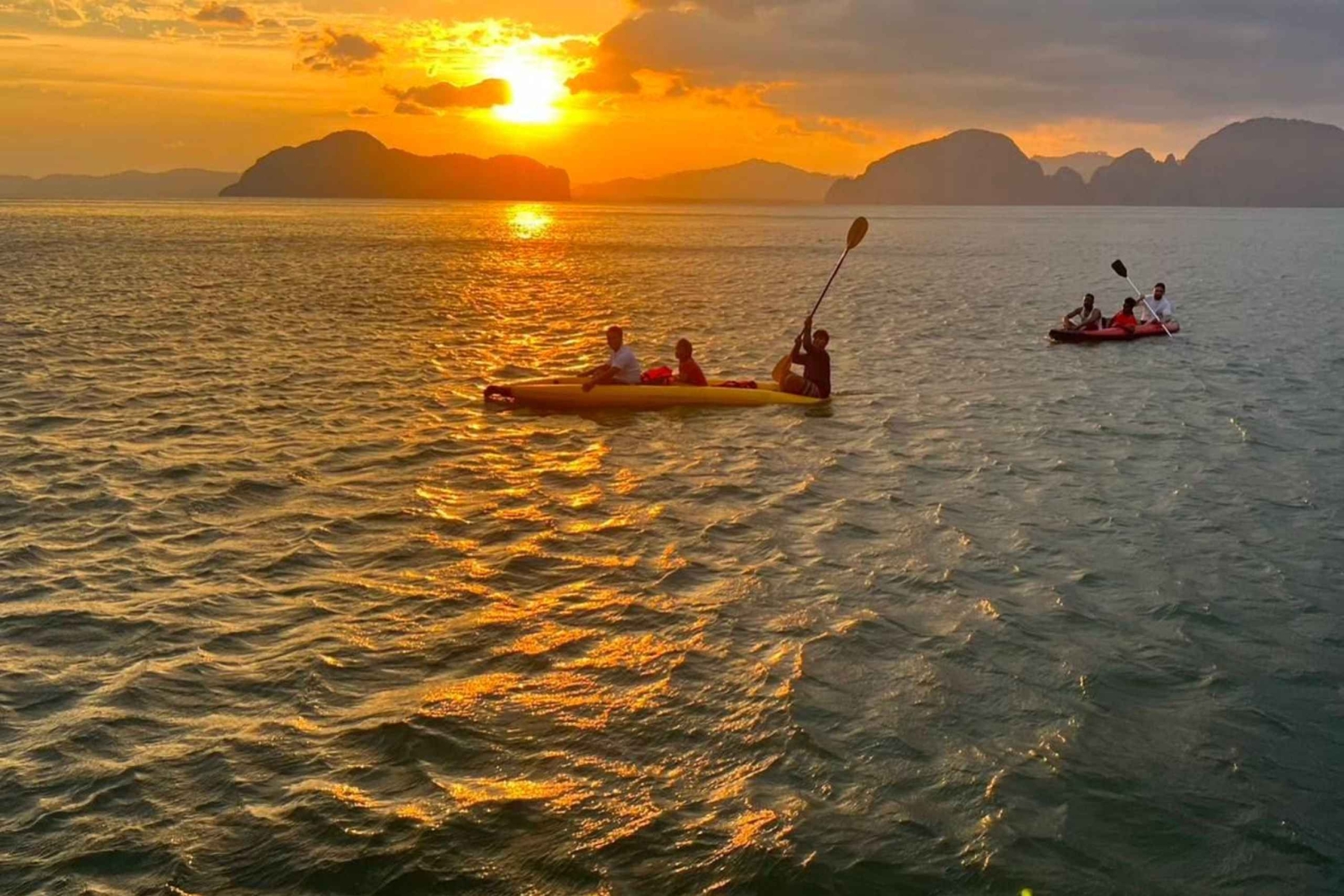 푸켓/카오락: 방 Nga 만의 동굴과 황금빛 시간의 빛