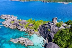 Phuket/Khao Lak: Excursão de aventura às ilhas Similan com 3 refeições