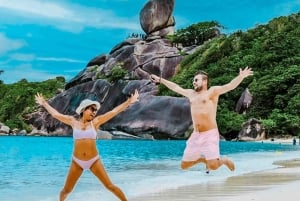 Phuket/Khao lak: Dagsutflykt med snabb katamaran till Similanöarna