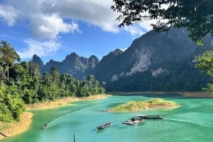 Phuket: Dagstur til Khao Sok nasjonalpark og Cheow Lan-sjøen