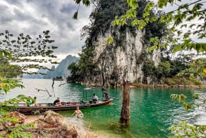 Phuket: Dagstur til Khao Sok nasjonalpark og Cheow Lan-sjøen