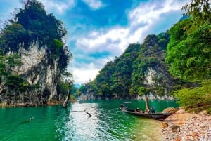 Phuket: Dagstur til Khao Sok nasjonalpark og Cheow Lan-sjøen