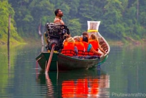 Phuket: Dagstur til Khao Sok nasjonalpark og Cheow Lan-sjøen