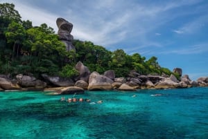 Phuket/Khaolak: Kokopäivän Similan-saarten vene- ja snorklausretki