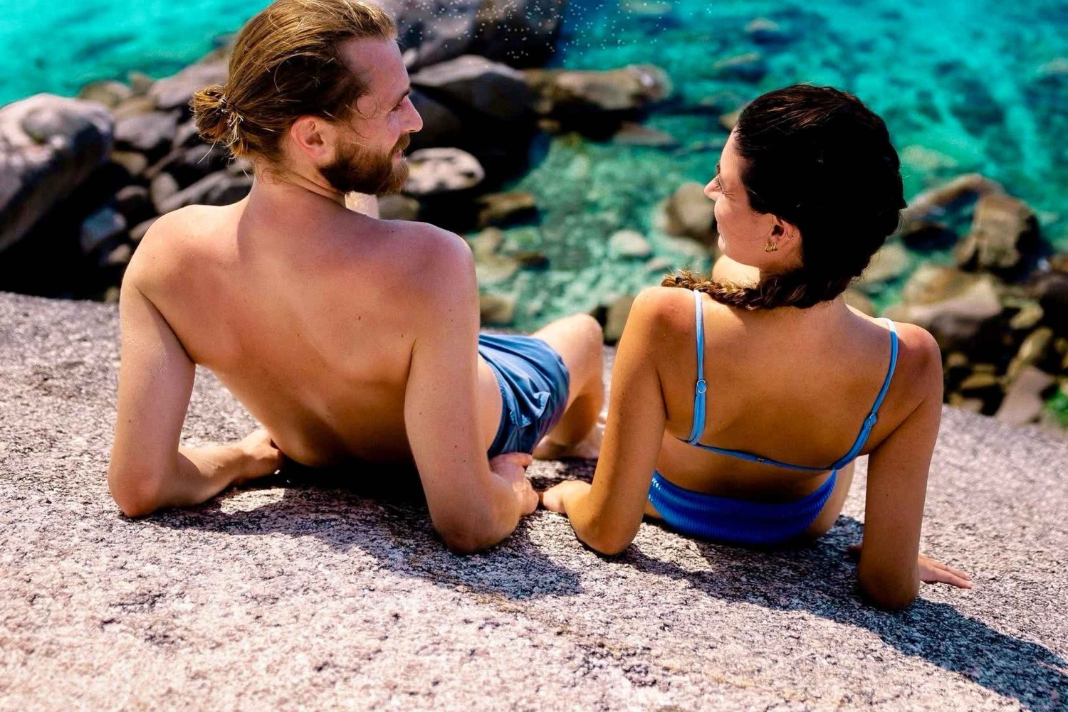 푸켓/카오락: 럭셔리 스피드 보트를 타고 즐기는 시밀란 제도 당일 여행