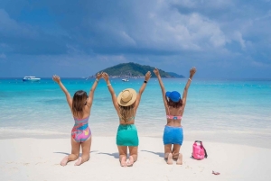 푸켓/카오락: 럭셔리 스피드 보트를 타고 즐기는 시밀란 제도 당일 여행