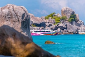 Phuket/Khaolak : excursion en catamaran à grande vitesse dans les îles Similan