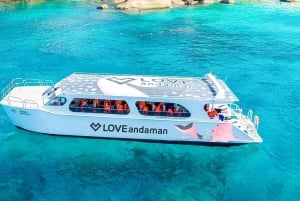 Phuket/Khaolak: Similanöarna Speed Catamaran Premium Trip