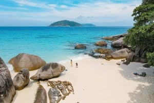 Phuket/Khaolak: Similanöarna Speed Catamaran Premium Trip