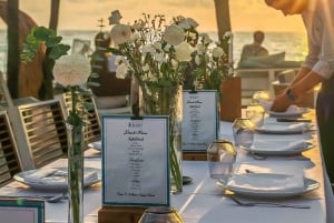 プーケット：クドー・ビーチクラブ入場券（セットメニュー付き）