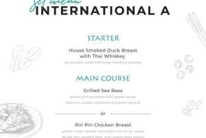 プーケット：クドー・ビーチクラブ入場券（セットメニュー付き）