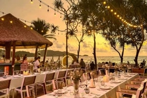 プーケット：クドー・ビーチクラブ入場券（セットメニュー付き）